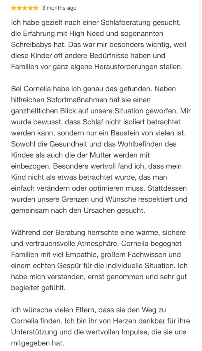 5 Sterne Bewertung 
